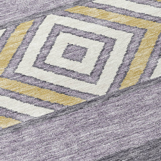 Piper Looms Chantille Southwest ACN965 Lavender Machine Washable Area Rug Swatch Image