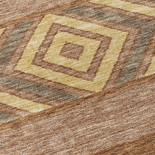 Piper Looms Chantille Southwest ACN965 Paprika Machine Washable Area Rug Swatch Image