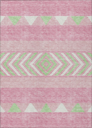 Piper Looms Chantille Southwest ACN965 Pink Machine Washable Area Rug main image