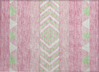 Piper Looms Chantille Southwest ACN965 Pink Machine Washable Area Rug Scatter Main Image