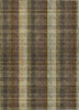 Piper Looms Chantille Plaid ACN966 Brown Machine Washable Area Rug main image