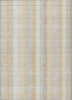 Piper Looms Chantille Plaid ACN966 Ivory Machine Washable Area Rug main image