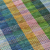 Piper Looms Chantille Plaid ACN966 Navy Machine Washable Area Rug Swatch Image
