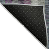 Piper Looms Chantille Plaid ACN966 Plum Machine Washable Area Rug Backing Image