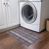 Piper Looms Chantille Plaid ACN966 Plum Machine Washable Area Rug Scatter Lifestyle Image Feature