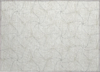 Piper Looms Chantille Geometric ACN968 Ivory Machine Washable Area Rug Scatter Main Image