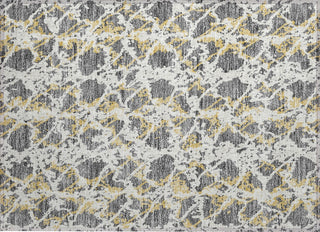 Piper Looms Chantille Abstract ACN969 Gray Machine Washable Area Rug Scatter Main Image