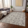 Piper Looms Chantille Abstract ACN969 Taupe Machine Washable Area Rug Lifestyle Image Feature