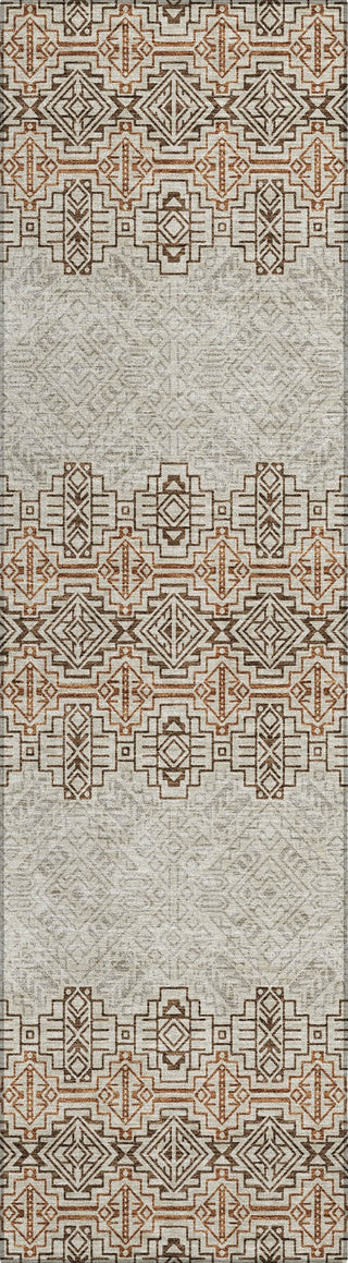 Piper Looms Chantille Southwest ACN970 Brown Machine Washable Area Rug Runner Main Image