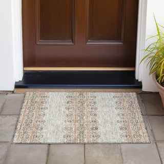 Piper Looms Chantille Southwest ACN970 Brown Machine Washable Area Rug Scatter Outdoor Lifestyle Image Feature