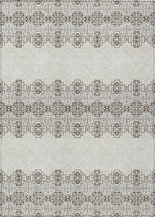 Piper Looms Chantille Southwest ACN970 Chocolate Machine Washable Area Rug main image