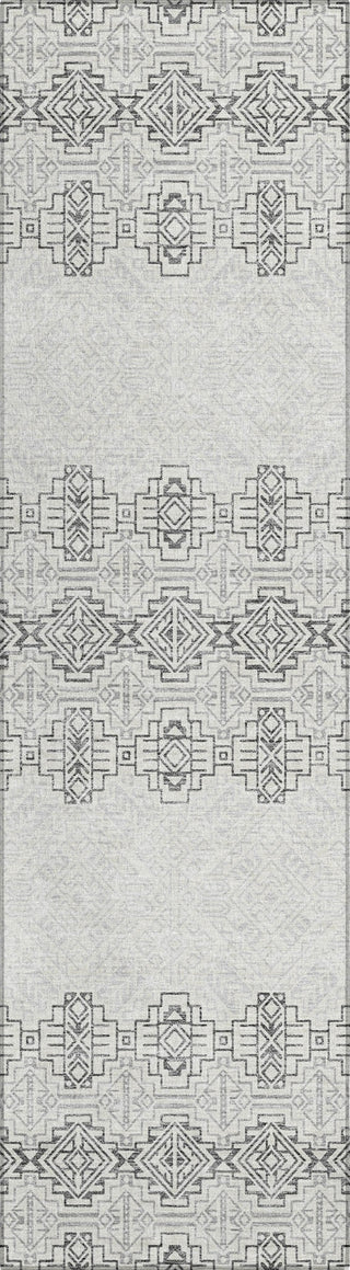 Piper Looms Chantille Southwest ACN970 Gray Machine Washable Area Rug Runner Main Image