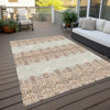 Piper Looms Chantille Southwest ACN970 Paprika Machine Washable Area Rug Outdoor Lifestyle Image Feature