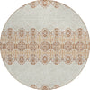 Piper Looms Chantille Southwest ACN970 Paprika Machine Washable Area Rug Round Main Image
