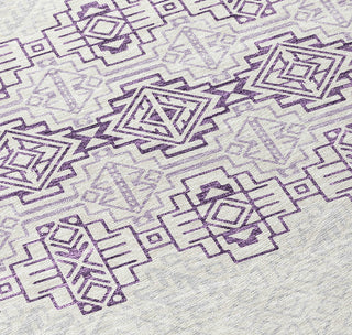 Piper Looms Chantille Southwest ACN970 Purple Machine Washable Area Rug Swatch Image