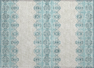 Piper Looms Chantille Southwest ACN970 Teal Machine Washable Area Rug Scatter Main Image