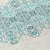 Piper Looms Chantille Southwest ACN970 Teal Machine Washable Area Rug Swatch Image