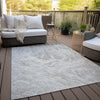 Piper Looms Chantille Abstract ACN971 Beige Machine Washable Area Rug Outdoor Lifestyle Image Feature