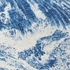 Piper Looms Chantille Abstract ACN971 Navy Machine Washable Area Rug Swatch Image