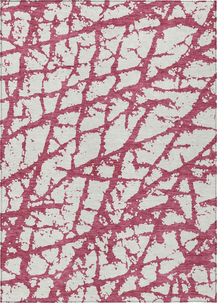 Piper Looms Chantille Abstract ACN972 Blush Machine Washable Area Rug main image