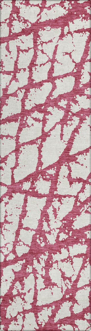 Piper Looms Chantille Abstract ACN972 Blush Machine Washable Area Rug Runner Main Image
