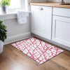 Piper Looms Chantille Abstract ACN972 Blush Machine Washable Area Rug Scatter Lifestyle Image Feature