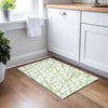 Piper Looms Chantille Abstract ACN972 Green Machine Washable Area Rug Scatter Lifestyle Image Feature