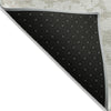 Piper Looms Chantille Abstract ACN972 Ivory Machine Washable Area Rug Backing Image