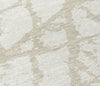 Piper Looms Chantille Abstract ACN972 Ivory Machine Washable Area Rug Swatch Image