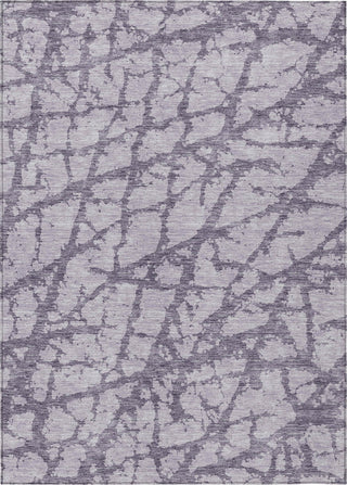 Piper Looms Chantille Abstract ACN972 Lavender Machine Washable Area Rug main image