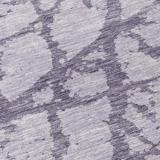 Piper Looms Chantille Abstract ACN972 Lavender Machine Washable Area Rug Swatch Image