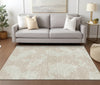 Piper Looms Chantille Abstract ACN975 Beige Machine Washable Area Rug Lifestyle Image Feature