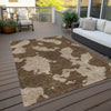 Piper Looms Chantille Abstract ACN975 Brown Machine Washable Area Rug Outdoor Lifestyle Image Feature