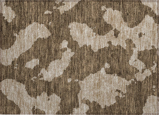 Piper Looms Chantille Abstract ACN975 Brown Machine Washable Area Rug Scatter Main Image
