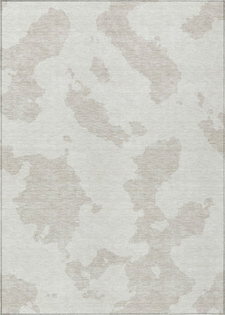 Piper Looms Chantille Abstract ACN975 Ivory Machine Washable Area Rug main image