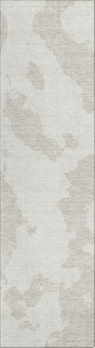 Piper Looms Chantille Abstract ACN975 Ivory Machine Washable Area Rug Runner Main Image
