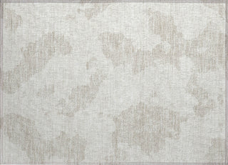 Piper Looms Chantille Abstract ACN975 Ivory Machine Washable Area Rug Scatter Main Image