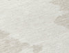 Piper Looms Chantille Abstract ACN975 Ivory Machine Washable Area Rug Swatch Image