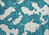 Piper Looms Chantille Abstract ACN975 Teal Machine Washable Area Rug Scatter Main Image