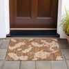 Piper Looms Chantille Abstract ACN975 Terracotta Machine Washable Area Rug Scatter Outdoor Lifestyle Image Feature
