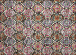 Piper Looms Chantille Modern ACN976 Black Machine Washable Area Rug Scatter Main Image