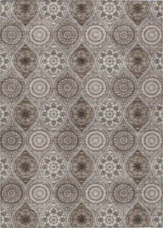 Piper Looms Chantille Modern ACN976 Khaki Machine Washable Area Rug main image