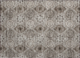 Piper Looms Chantille Modern ACN976 Khaki Machine Washable Area Rug Scatter Main Image