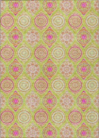 Piper Looms Chantille Modern ACN976 Lime Machine Washable Area Rug main image