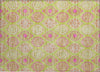 Piper Looms Chantille Modern ACN976 Lime Machine Washable Area Rug Scatter Main Image
