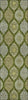 Piper Looms Chantille Modern ACN976 Olive Machine Washable Area Rug Runner Main Image
