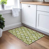 Piper Looms Chantille Modern ACN976 Olive Machine Washable Area Rug Scatter Lifestyle Image Feature