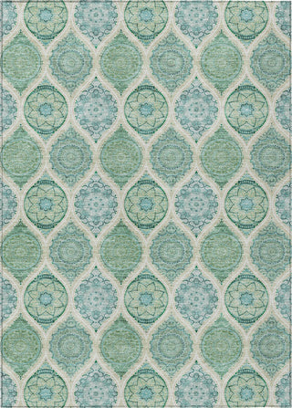 Piper Looms Chantille Modern ACN976 Sage Machine Washable Area Rug main image