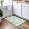 Piper Looms Chantille Modern ACN976 Sage Machine Washable Area Rug Scatter Lifestyle Image Feature