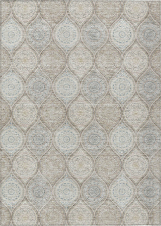 Piper Looms Chantille Modern ACN976 Taupe Machine Washable Area Rug main image